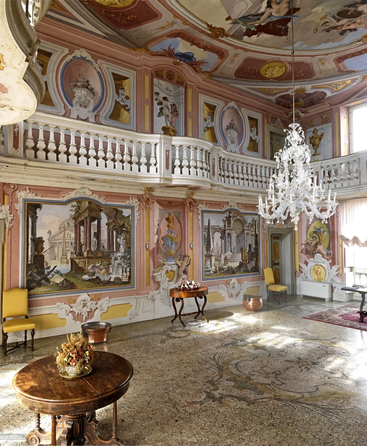 Decorazioni a Palazzo Pontotti Brosadola